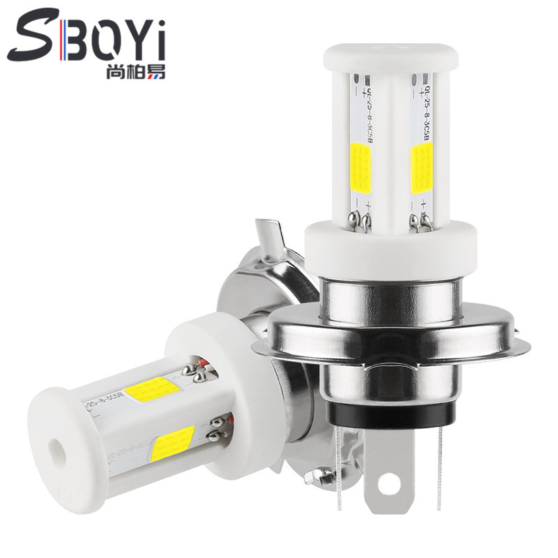 Factory wholesale H4 ceramic LED headlight motorcycle lamp H6. BA20D…