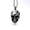 Skeleton+stainless steel chain