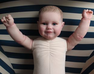Реалистичная кукла девочка для младенца, 3D, 60см, подарок на день рождения
