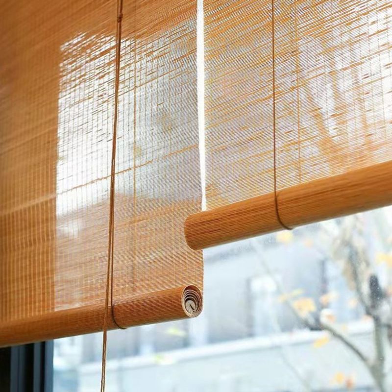 Bamboo Curtains, Roller Blinds, Door Curtains, Sunshade, Sun Protection, Study Room, Balcony, Tea Room, Light-Blocking, Classical Retro Roll-Up Bamboo Curtains Bamboo Curtains, Roller Blinds, Door Curtains, Sunshade, Sun Protection, Study Room, Balcony, Tea Room, Light-Blocking, Classical Retro Roll-Up Bamboo Curtains