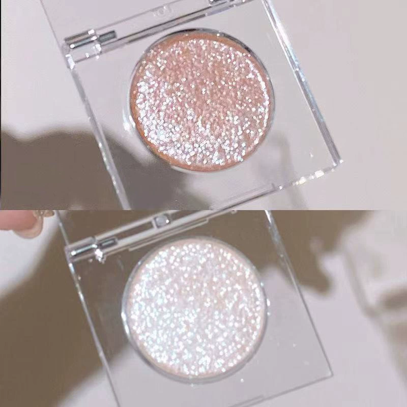 КоровникWeaving Girl Ping Qi Solo Eye Shadow Sence Flash Student Affordable High -Light Eye Shadow New Spot