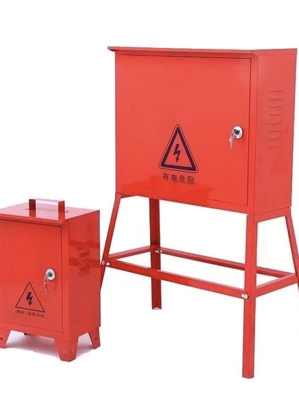 户外落地式二级箱工地临时配电箱高脚移动手提式防雨开关柜控制箱