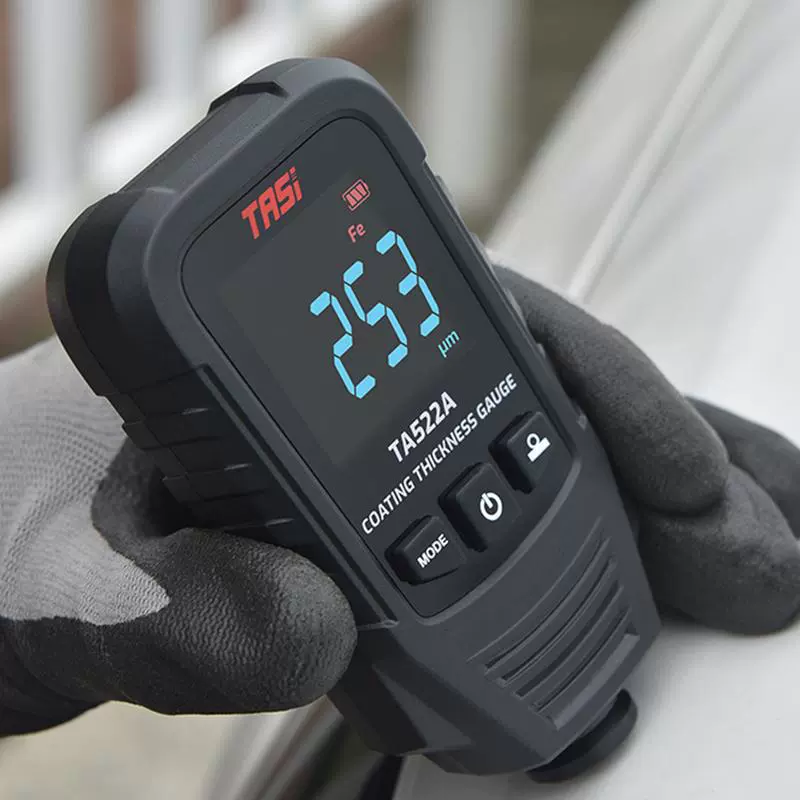 Инструмент Tenas для измерения толщины пленки TA522A детектор поверхности краски для измерения толщины пленки прибор для измерения толщины покрытия