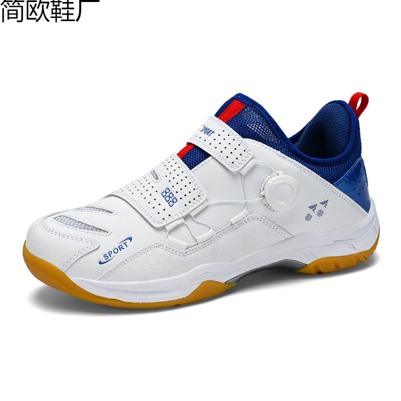 Cross-border generation hair 2024 new badminton shoes men's professional competition couples sneaker breathable high-grade non-slip