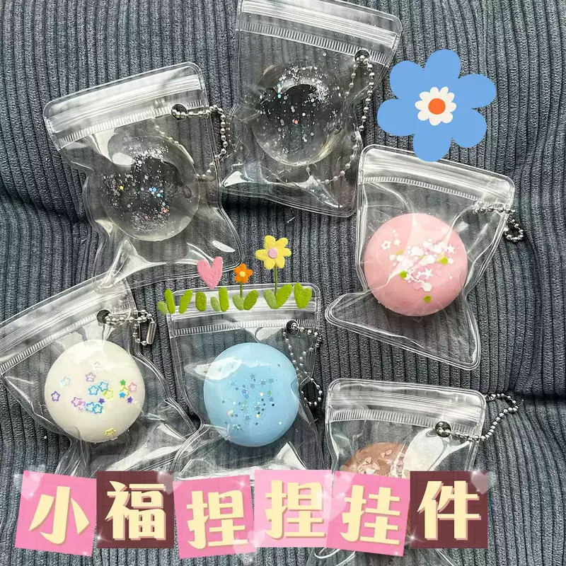 Slime, realistic small backpack accessory, toy, anti-stress