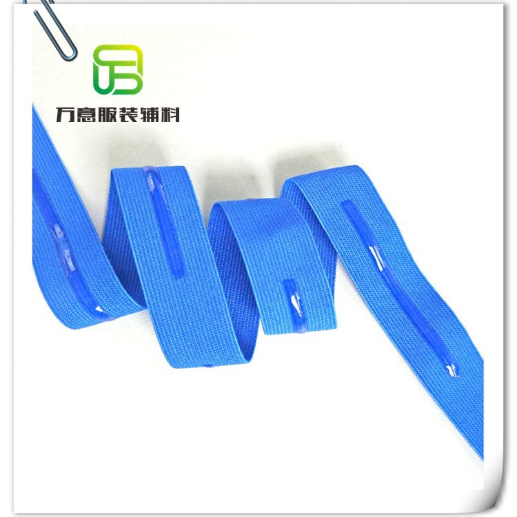 爆款防晒袖套袖口滴分段直线硅胶，硅胶防滑松紧带，间断防滑硅胶