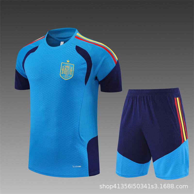 2627 temporada Barcelona Real Madrid Argentina Brasil España fútbol de manga corta trajes de entrenamiento para adultos equipo nacional