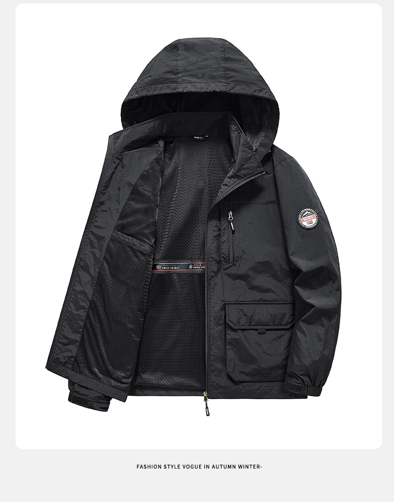 Men's Clothing Autumn And Winter Jackets For Men New Casual Sports Large Size Jackets And Hooded Coats_voghion.com
