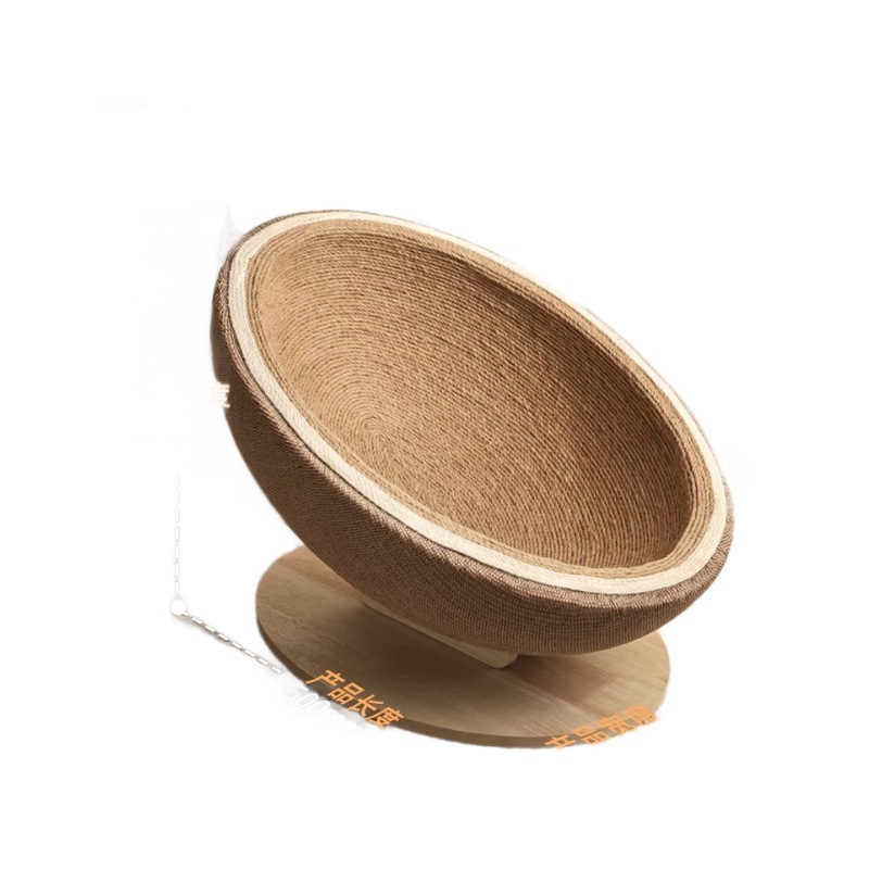 Junta de agarración de gato de seda, nido de gato, placa de agarración de gato integral, anti-desgaste, no descascaspa, nido de gato grande, sofá, sillón de gato
