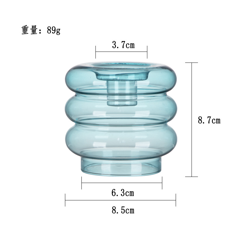 Circulo cian candelabro