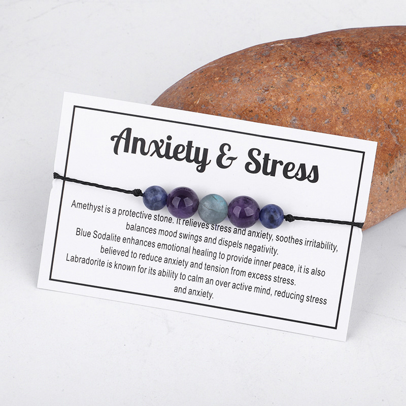 1 Piece Simple Style Geometric Stone Wax line Womenu0027S Bracelets