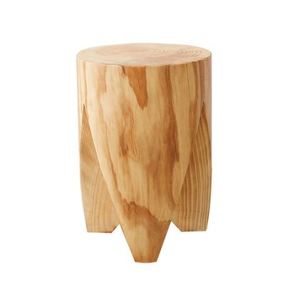 Taburetes de madera de tronco de alojamiento nórdico taburetes de madera maciza taburetes de asiento taburetes de madera maciza