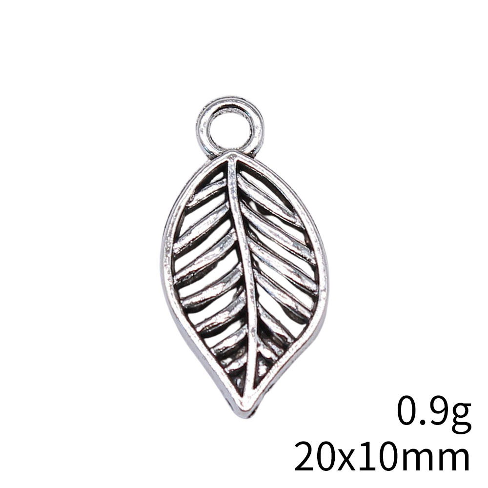 1 Piece Simple Style Leaves Alloy Plating Pendant Jewelry Accessories display picture 4