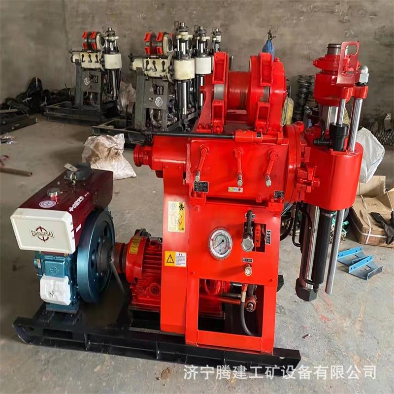 200型工程勘探钻机 岩心钻机200米地质水井钻机 路基灌浆孔钻孔