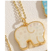 Copper pendant, necklace, cute chain for key bag , 14 carat, Amazon, wholesale