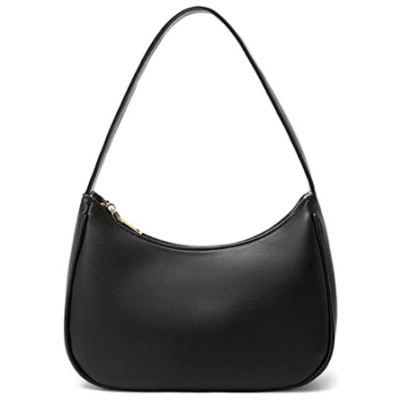 In-Stock High-End Niche Design Baguette Shoulder Bag Cute Hobo Handbag Mini Clutch with Zipper