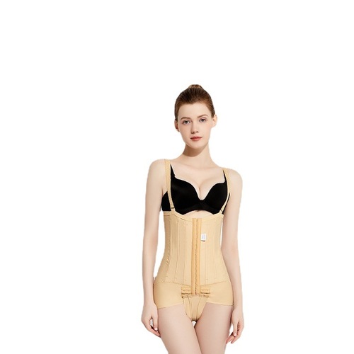 Post-liposuction body shaping garment, waist and abdomen ring suction corset, waist compression restraint belt, postpartum abdominal tightening and body sculpting corset for women