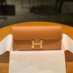 Hバックル康康包EP掌紋ハンドバッグ2025新型財布女性長型大容量多機能ハンドバッグ