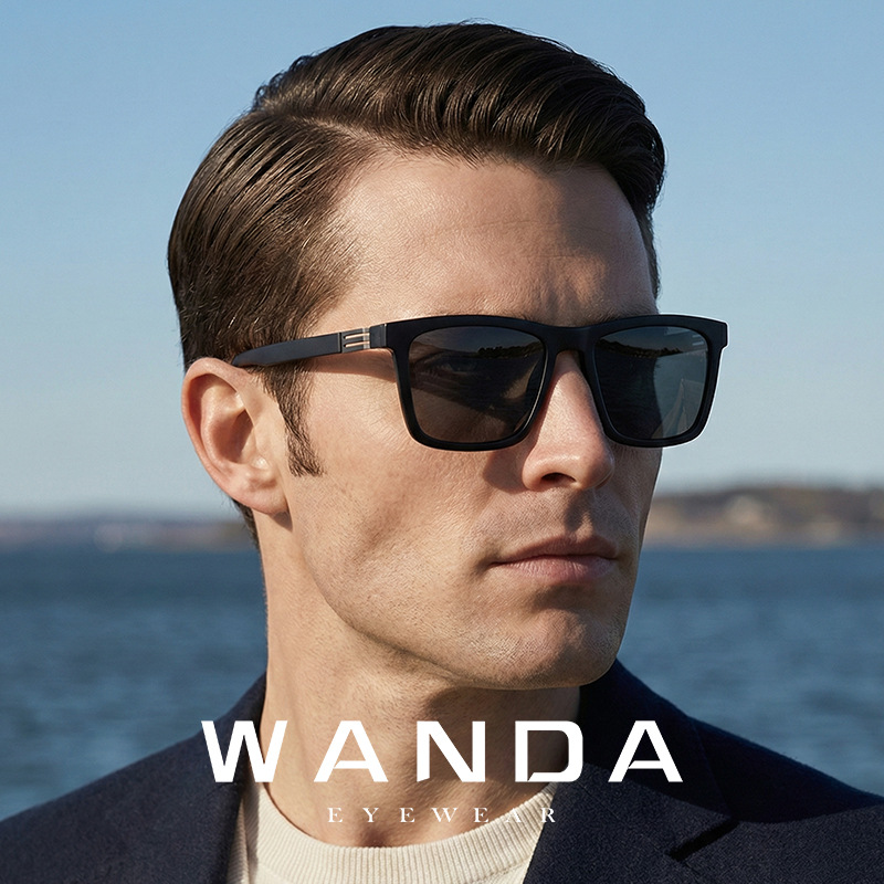 Nuevas gafas de sol polarizadas S33102 Gafas de sol plegables para hombres y mujeres, protección solar para exteriores, gafas de sol magnéticas para miopía