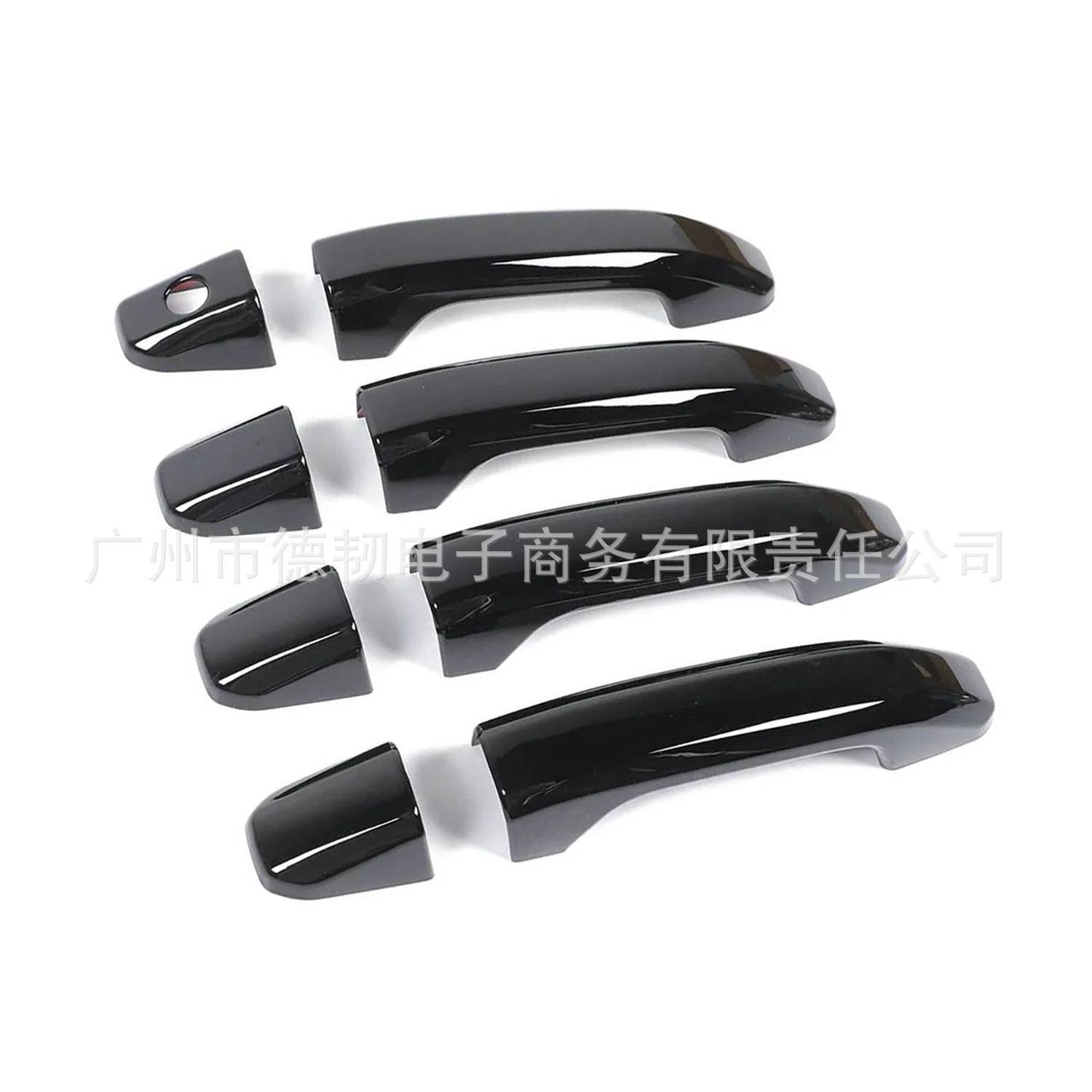 Suitable for 14-20 Silverado Surode bright black handle stickers GMC Sierra door handle decoration