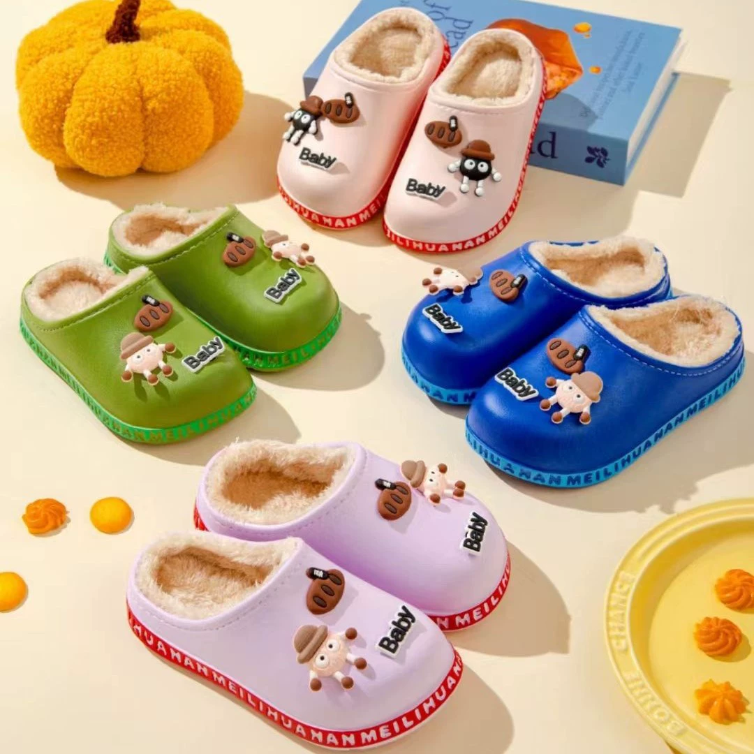 Детские хлопчатобумажные тапочки