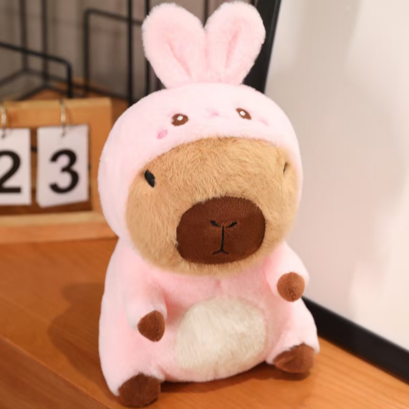 Juguetes de peluche Capibara 8 pulgadas muñecas de peluche