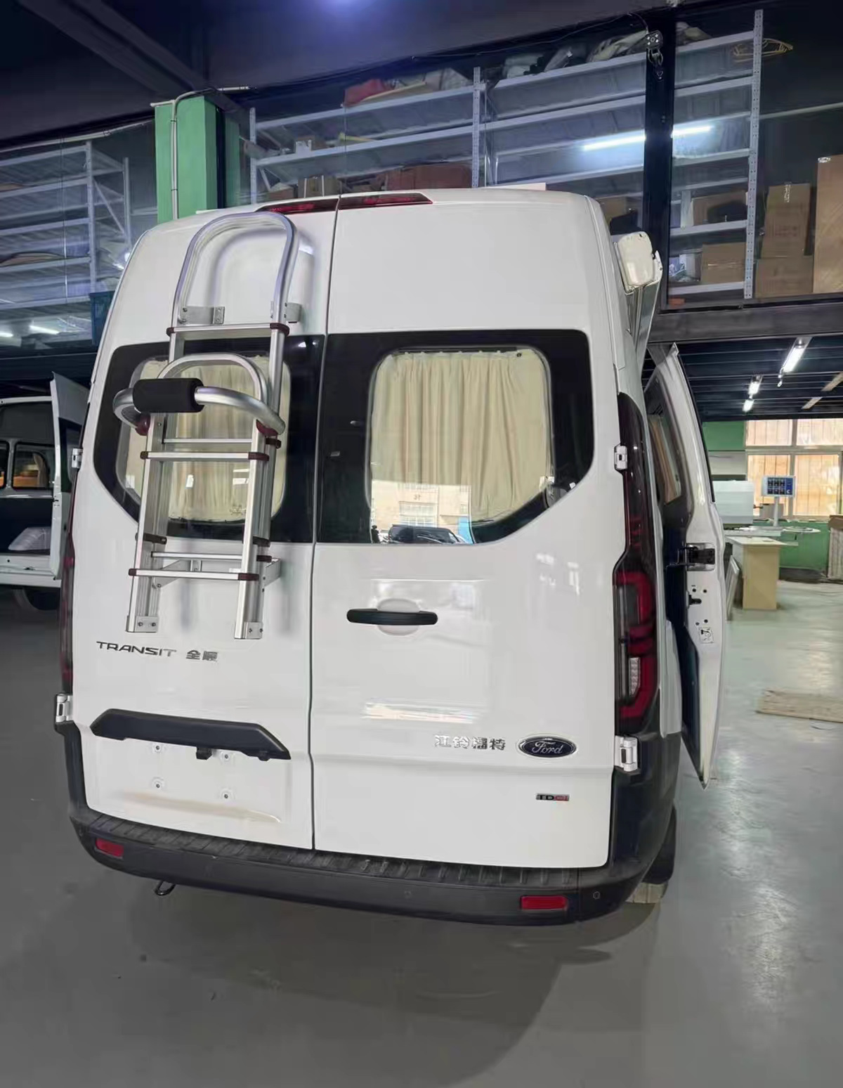 Dana V1 Dana M1 camping car front and rear partition curtains, suede air conditioning curtains, sun protection and heat insulation curtains