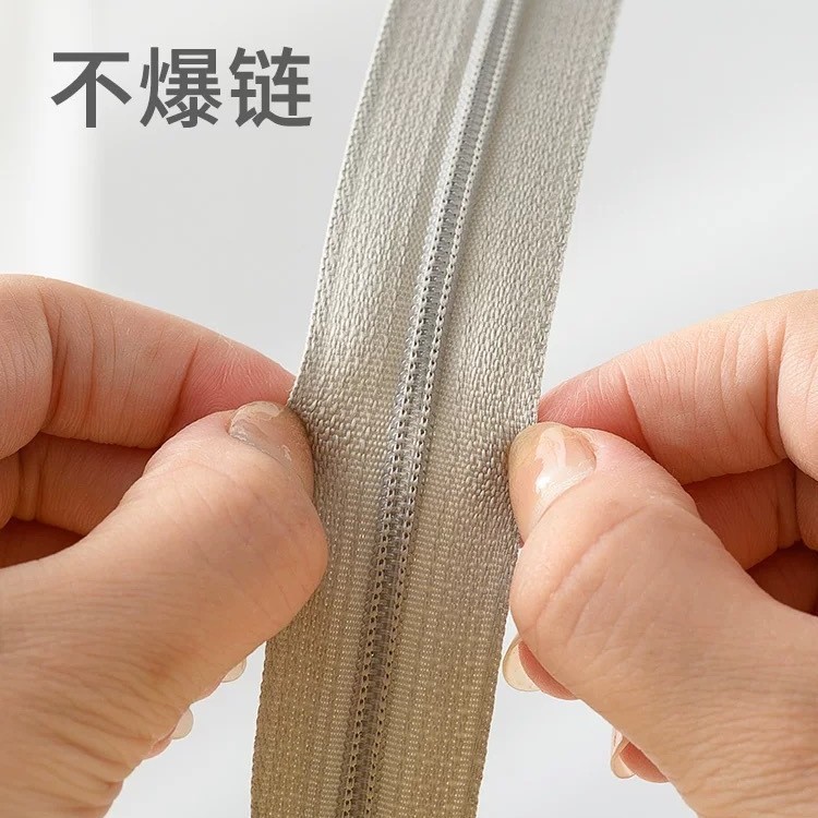 3号4号5号8号10号尼龙黑白色码装拉链 高品质箱包书包蚊帐被套用|undefined