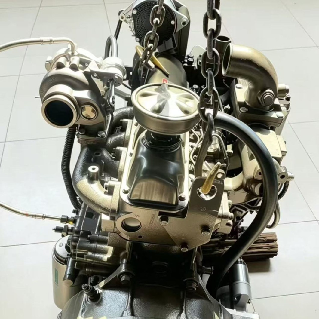Refurbished Yuchai 4108 and 4110 engines for the Dajin Tengshi dump truck, available in 160, 140, 130, and 180 horsepower versions