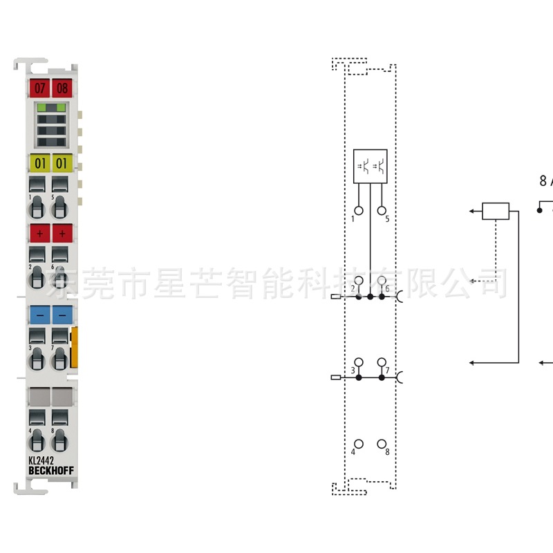 倍福KL2442总线端子模块德国BECKHOFF模块KL2442全新原装现货议价