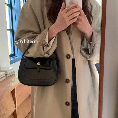 2024 New Underarm Bag Trendy Fashion High-Quality Niche Design This Year’s Popular Retro One-Shoulder Crossbody Bag