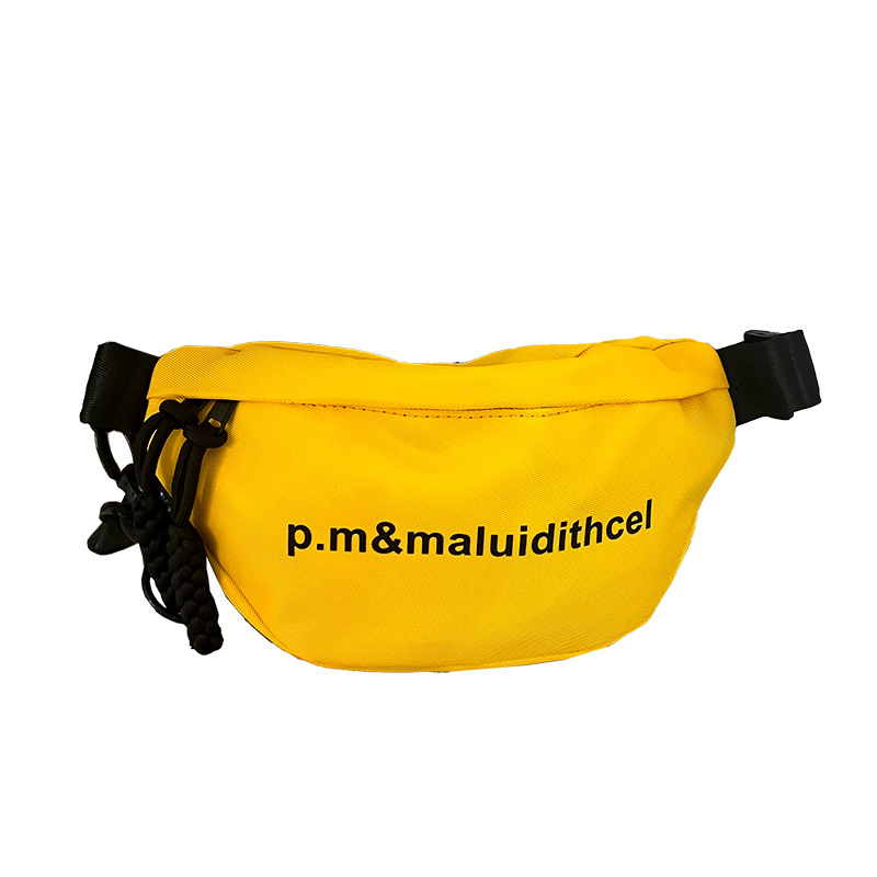 Chao cool bolso de pecho para niños y niñas letras extranjeras simple y ligero bolso de mochila infantil 2025 nuevo bolso de comercio exterior para niños