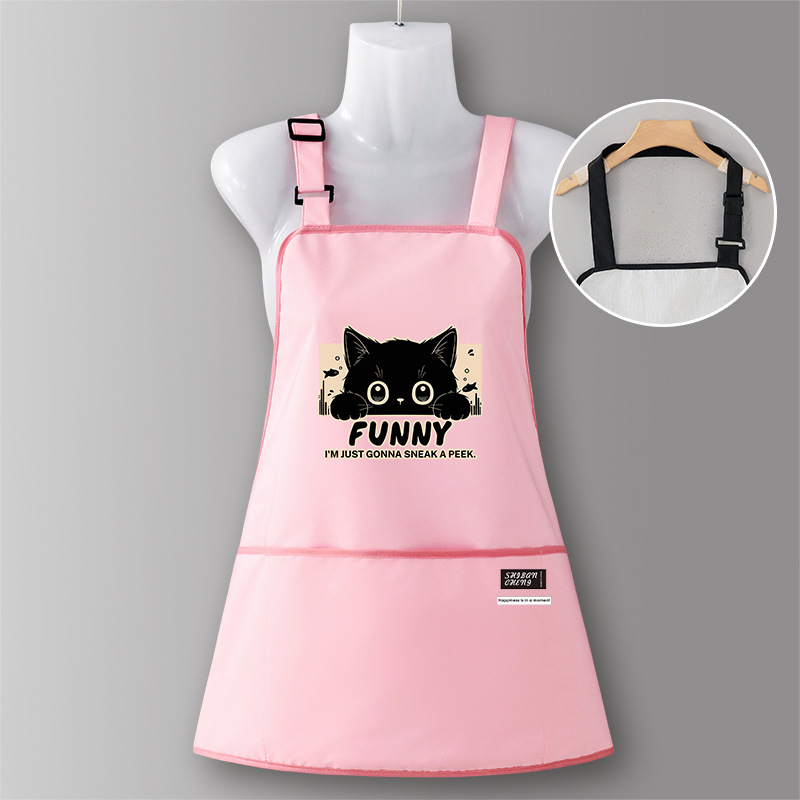 Delantal pequeño, a prueba de aceite, a prueba de agua, horneado, cocina, hogar, 2025, nuevo adulto joven, taller de fábrica masculino