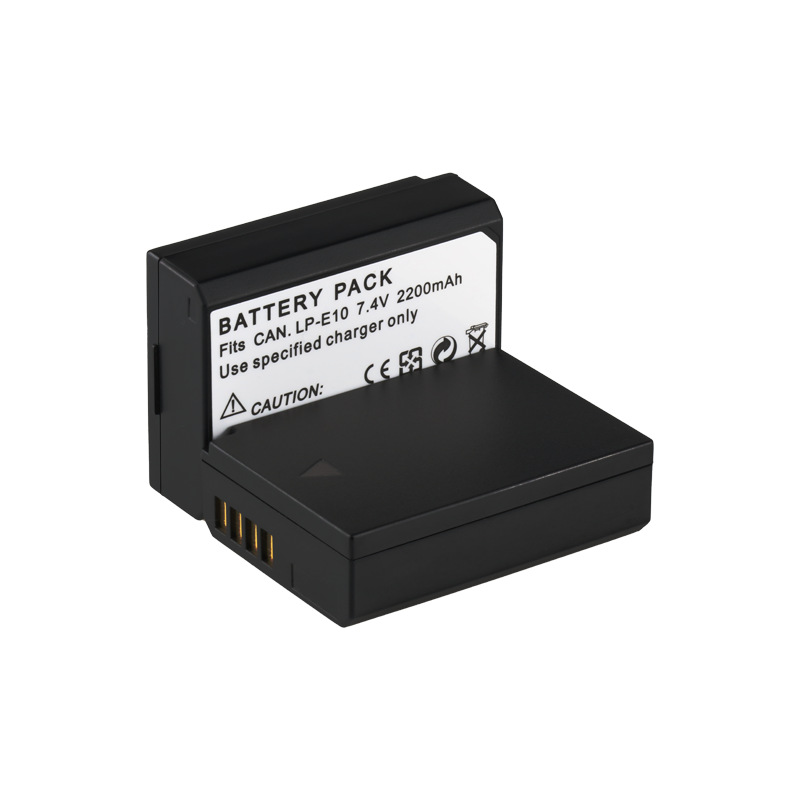 Directo de fábrica al por mayor compatible con Canon LP-E10 cámara digital batería de litio Batería totalmente decodificado