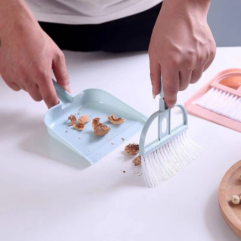 Desktop cleaning suit household tools brush student dormitory hand brush with dustpan cabinet cleaning with shovel broom