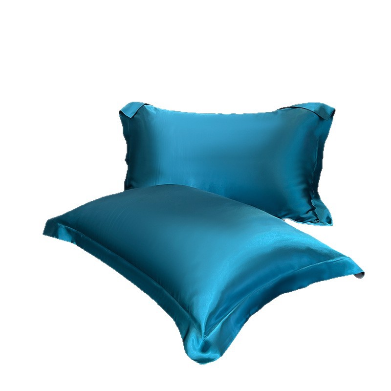 Satin Bedding Set Solid Colour Silky Smooth Four Piece Duvet Set_voghion.com