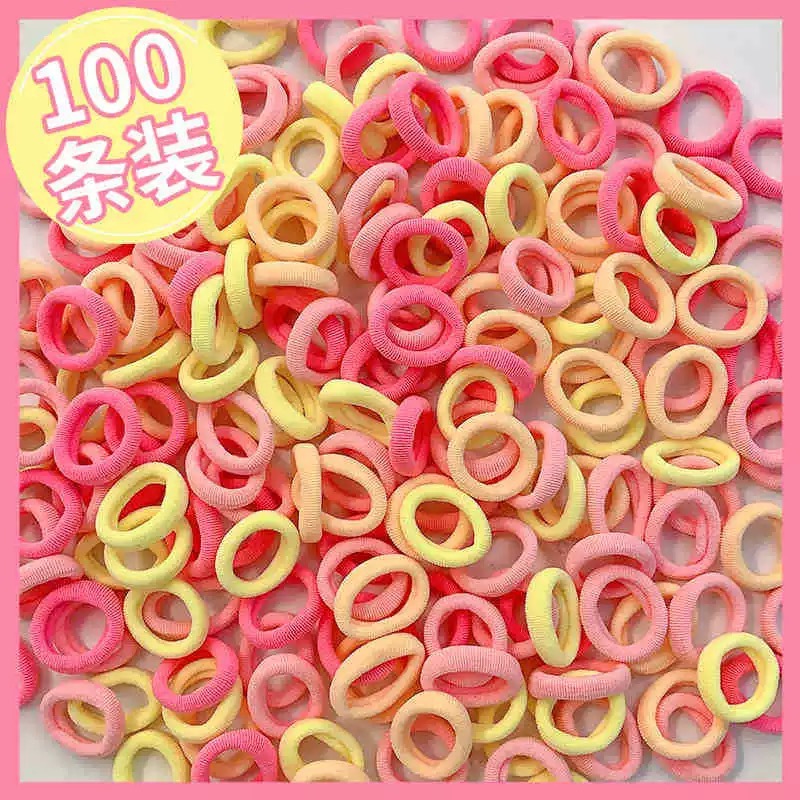 渐变粉黄色100条(opp袋装)