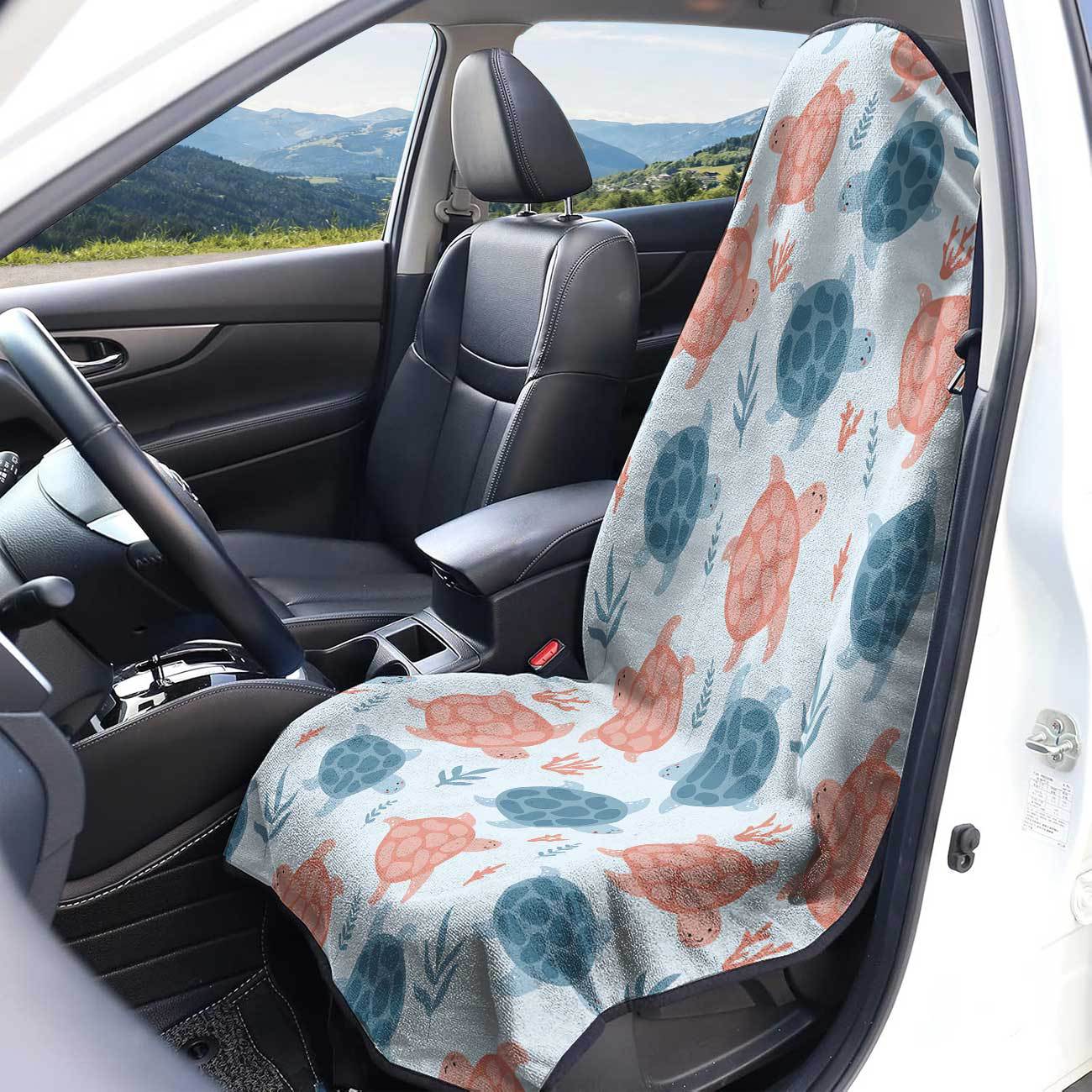 Marine seat towel cover front seat protector suitable for gym and exercise, universal for all seasons and car use