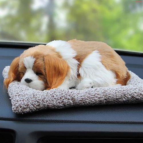 Car interior decoration, cute online celebrity car accessories, dashboard console decoration, new simulated dog cartoon animal
