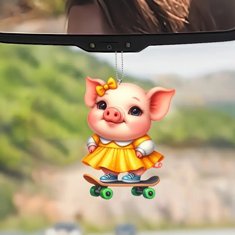 acrylic cute skateboard