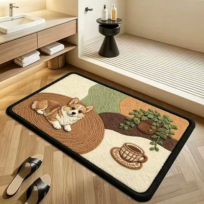 Avtomobil döşəmə paspasları – entrance door, wear-resistant decorative doormat - ysdzgzn-12-4060cmfoam-grid