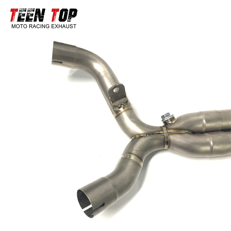 Kawasaki Motorcycle Z1000 Front Connecting Pipe Modified Z1000Sx Titanium Alloy Middle Exhaust 10-21