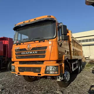 出口陕汽德龙6x4自卸车380马力工程自卸车 砂石料运输翻斗车货车