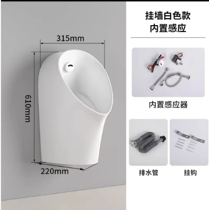 Modelo B - inducción incorporada (entrada de agua en la espalda + aspersor)