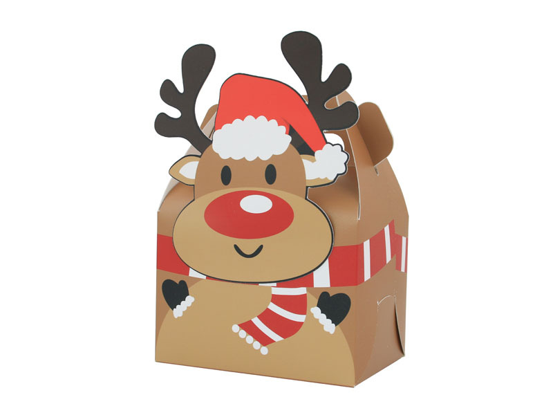 Cartoon Pattern Cute Style Christmas Cute Cartoon Party Gift Wrapping Supplies