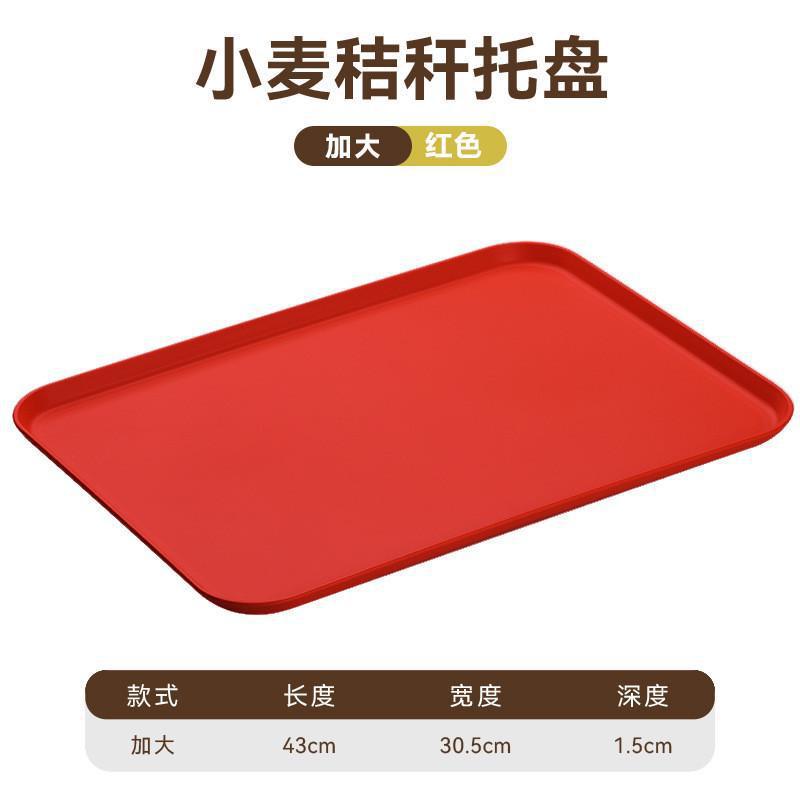 2 Size Plastic Fruit Dessert Tray Desktop Food Storage Plate