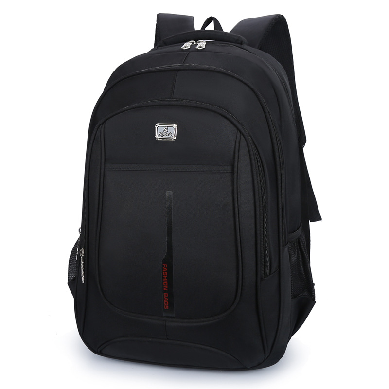 Foreign Trade Oxford Cloth Backpack Men's Business Computer Backpack Outdoor Travel Bag Junior High School Student Bag LOGO