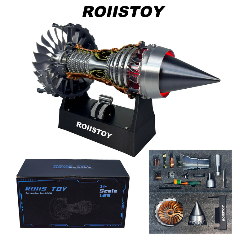 Inflatable Aviation Engine Model Simulates Space Shuttles, Turbo Fans, Engine Assembled Luminous and Releasable Toys