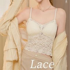 春の新作レースピュアフレンチレース下着女性用ノンワイヤーブラジャーはキャミソール胸パッドの外側に着用でき、美しさを内側に持つことができます