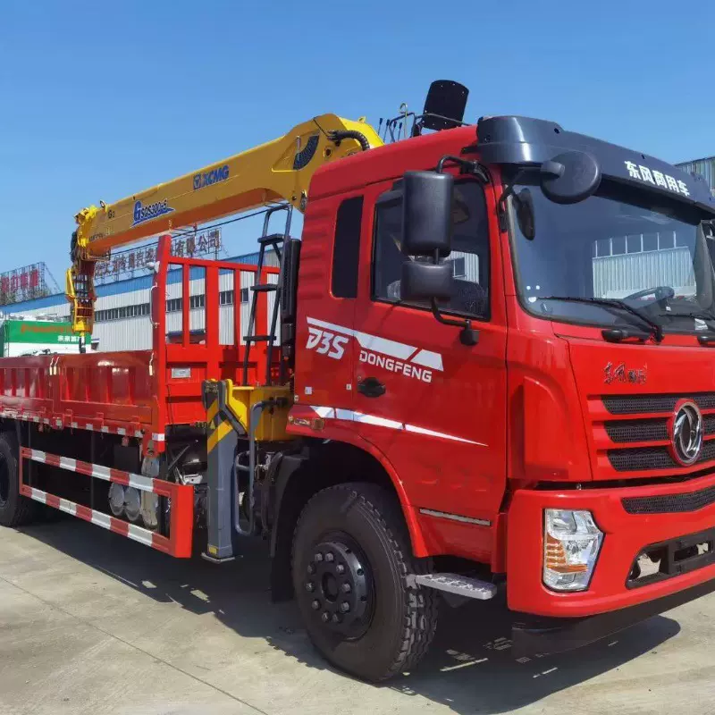 厂家直供国六东风D3S配徐工G系列12吨五节随车吊随车起重机可出口